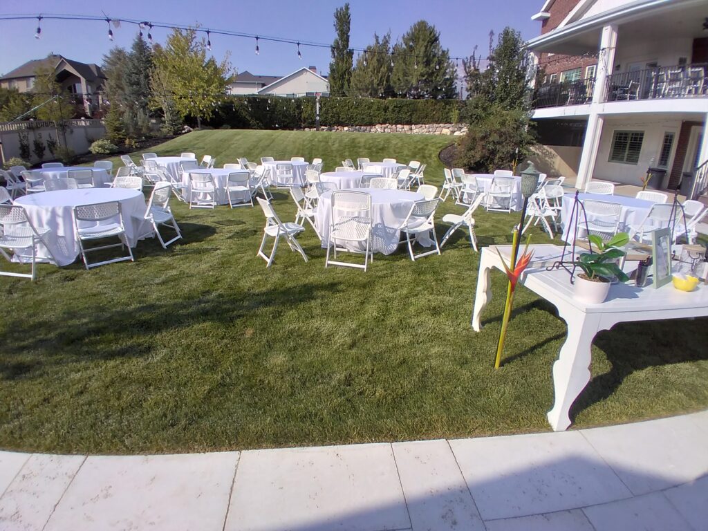 White chair rental