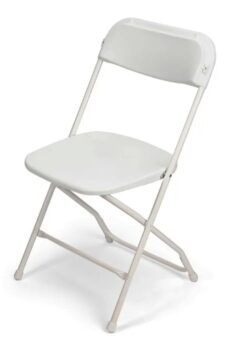 White Folding Chair